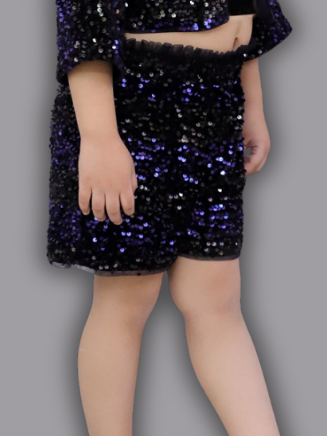 Razzle Dazzle Girls Navy Blue Shorts