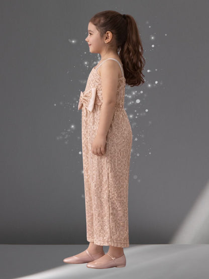 Razzle Dazzle Girls Golden Party Jumper