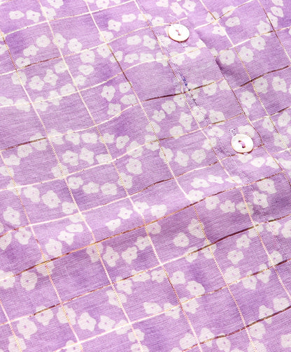 Boys printed kurta dhoti set