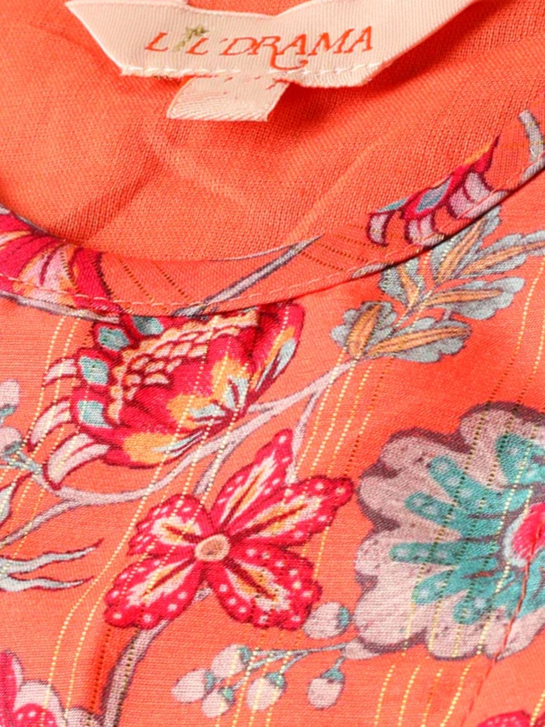 Golden Weaves Boys Orange Kurta with Dhoti set