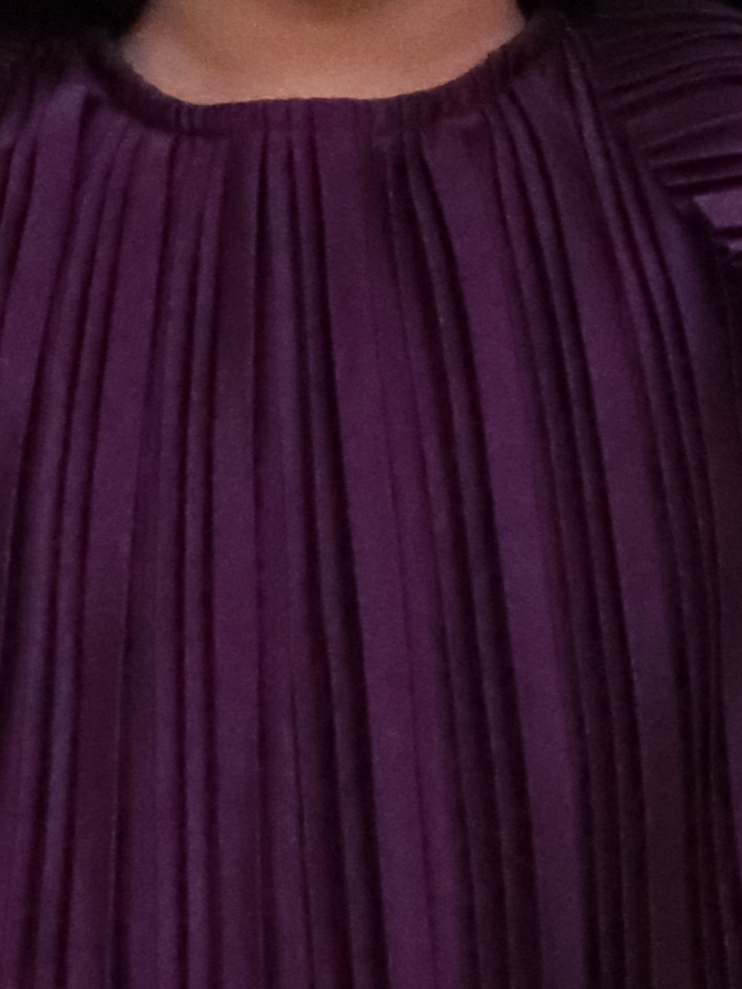 Glam Up Girls Party Wine Frill Sleeves Top