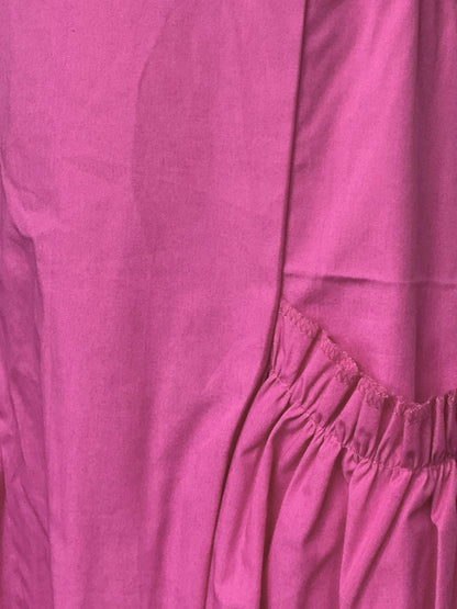 Petal Play Girls Pink Cotton Dress