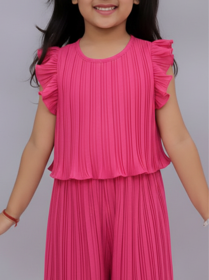 Glam up Girls Pink Top and Pant