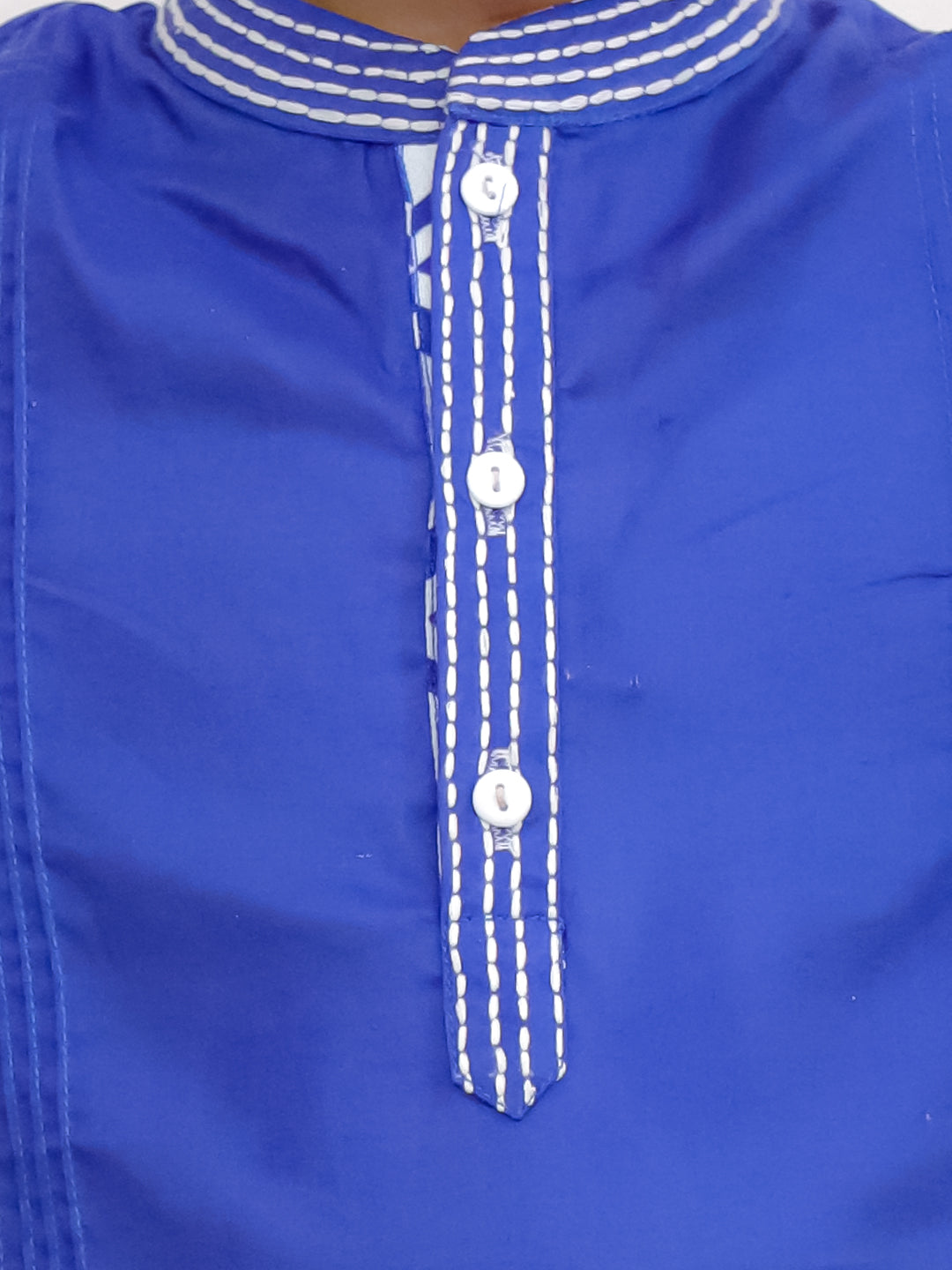 Shor-Gul Blue Kurta Pyjama Set For Boys