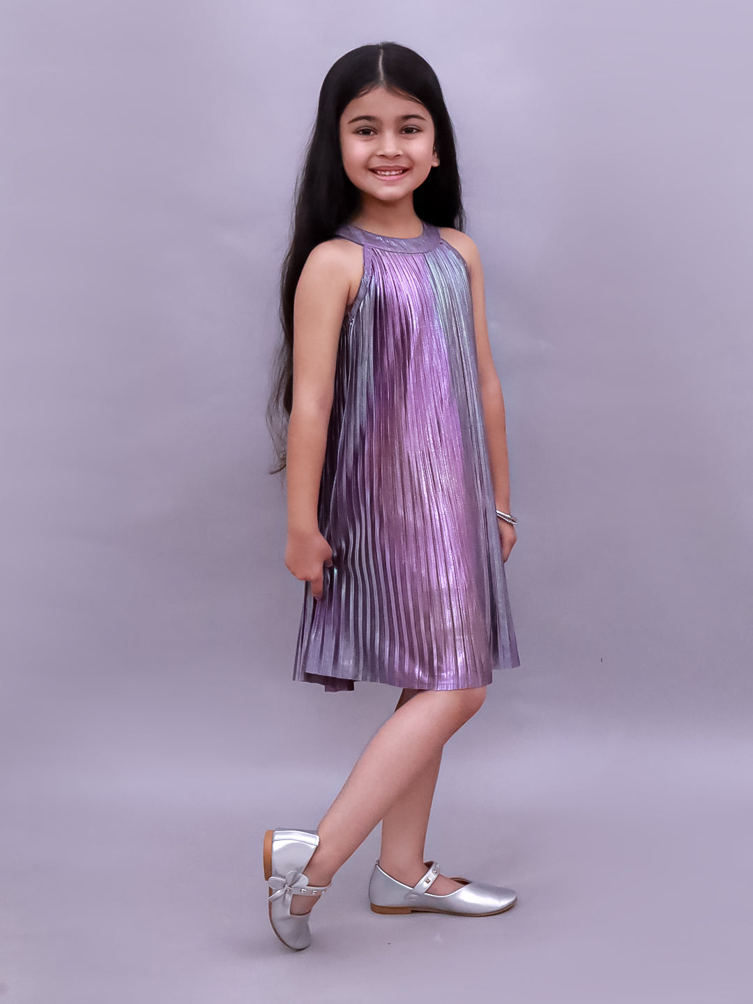 Glam Up Girls Party Mauve Dress