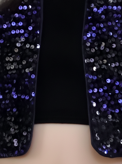 Razzle Dazzle Girls Navy Blue Jacket Shorts