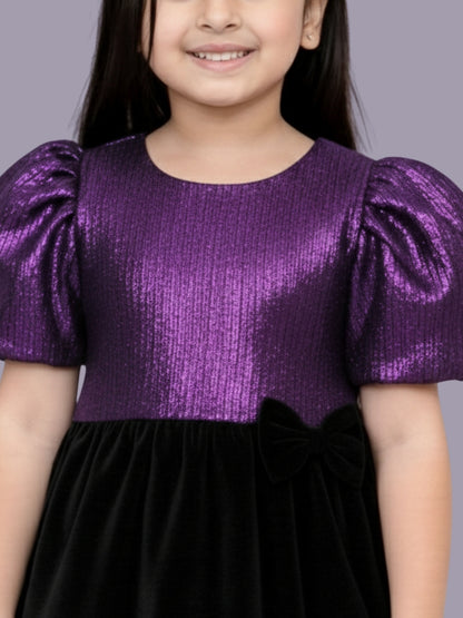 Glam up Girls Party Violet Top