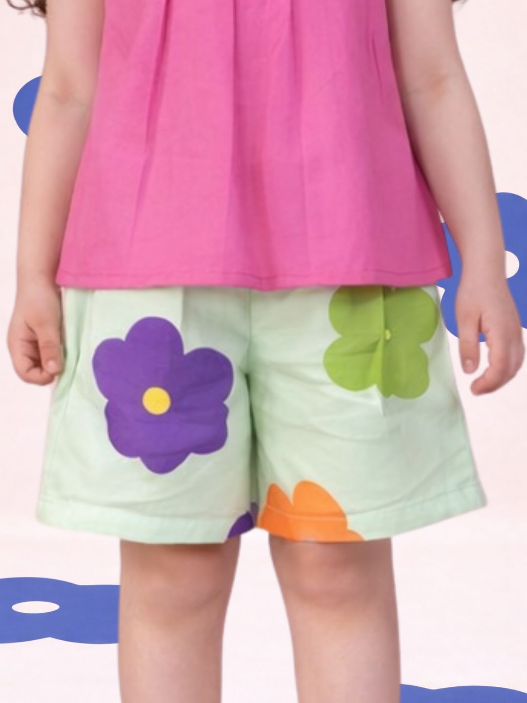 Petal Play Girls Floral Pink Co-Ordinate Set