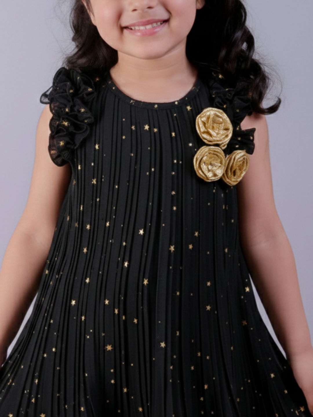 Glam up Girls Black Dress