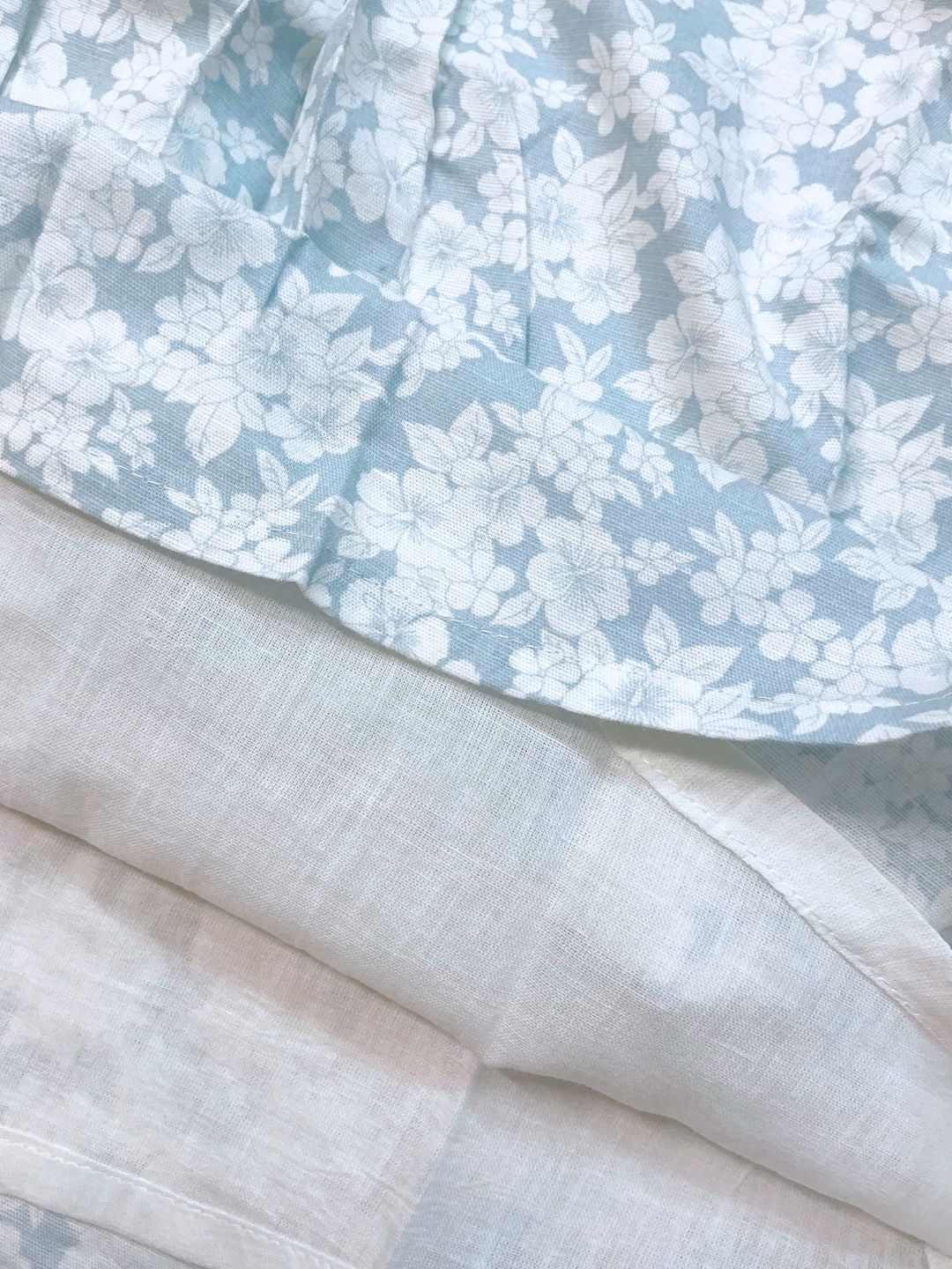 Petal Play Girls White Cotton Dress