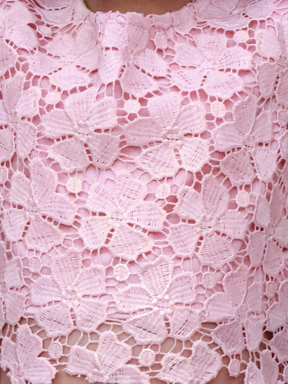 Glam Up Girls Party Peach Top And Skirt