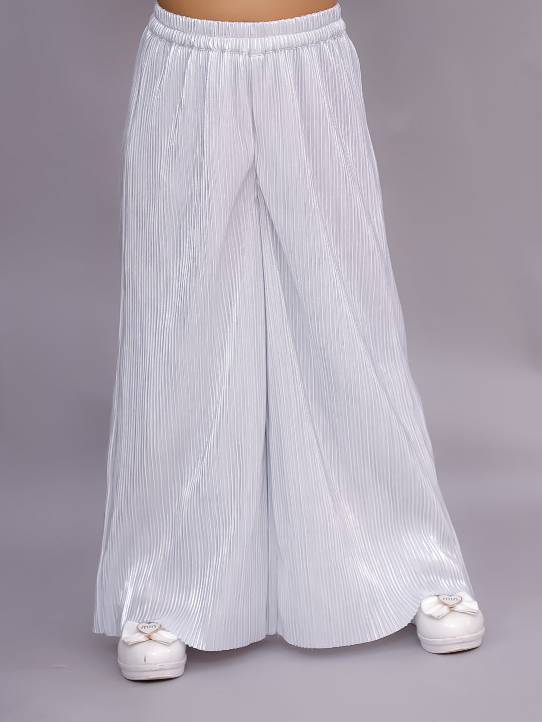 Glam Up Girls White Party Top and Pant Set