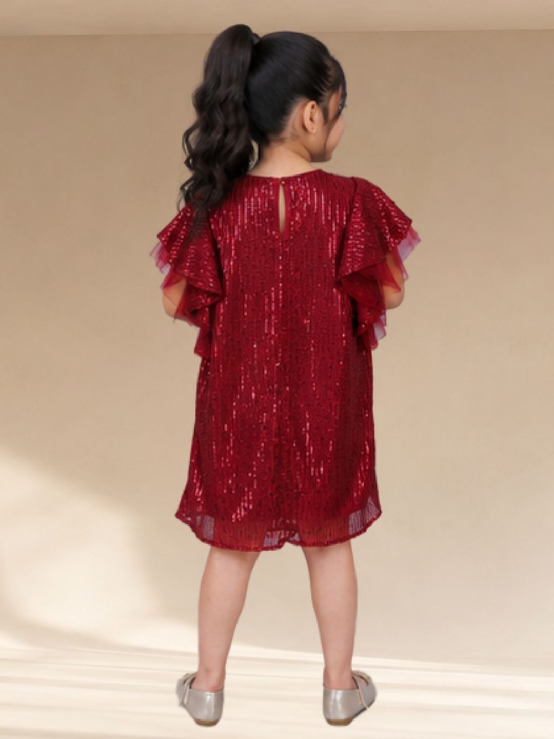 Razzle Dazzle Girls Party Red Dress