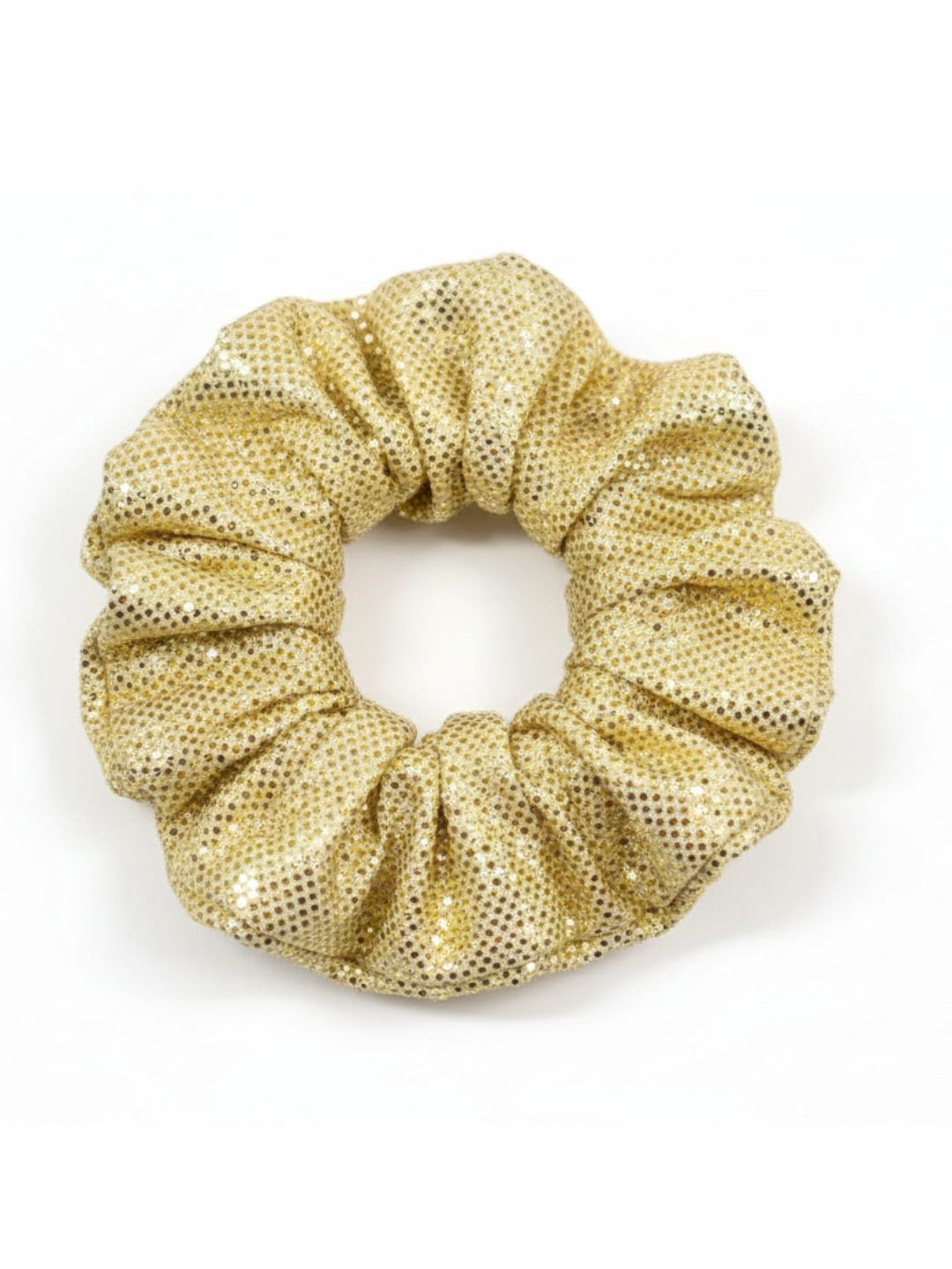 Lil Drama Set of 3 Metallic Shimmer Hair Scrunchies - Multi