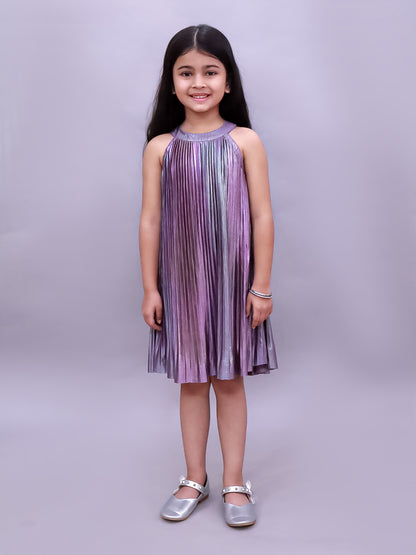 Glam Up Girls Party Mauve Dress