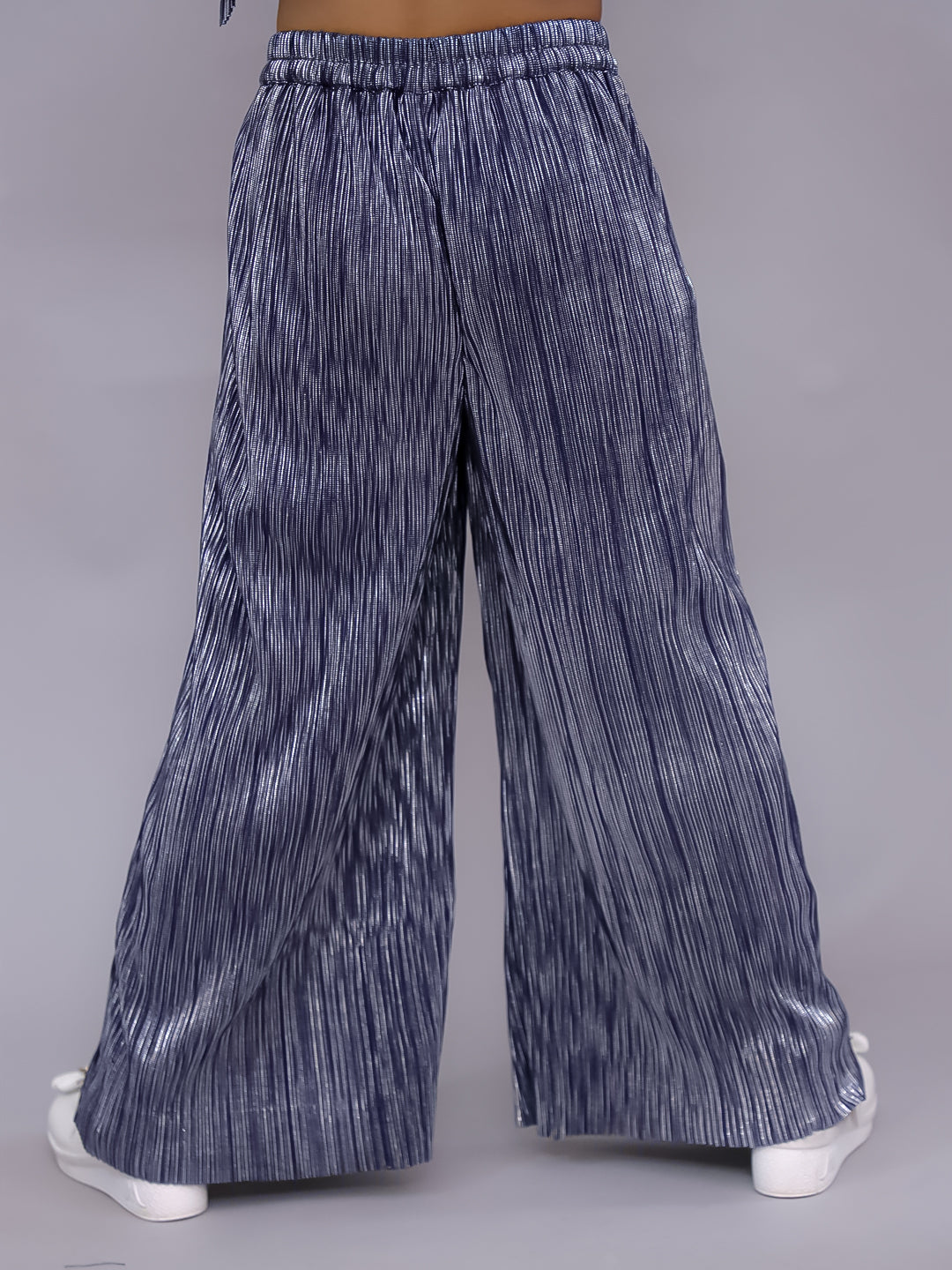 Glam Up Girls Blue Party Top and Pant Set