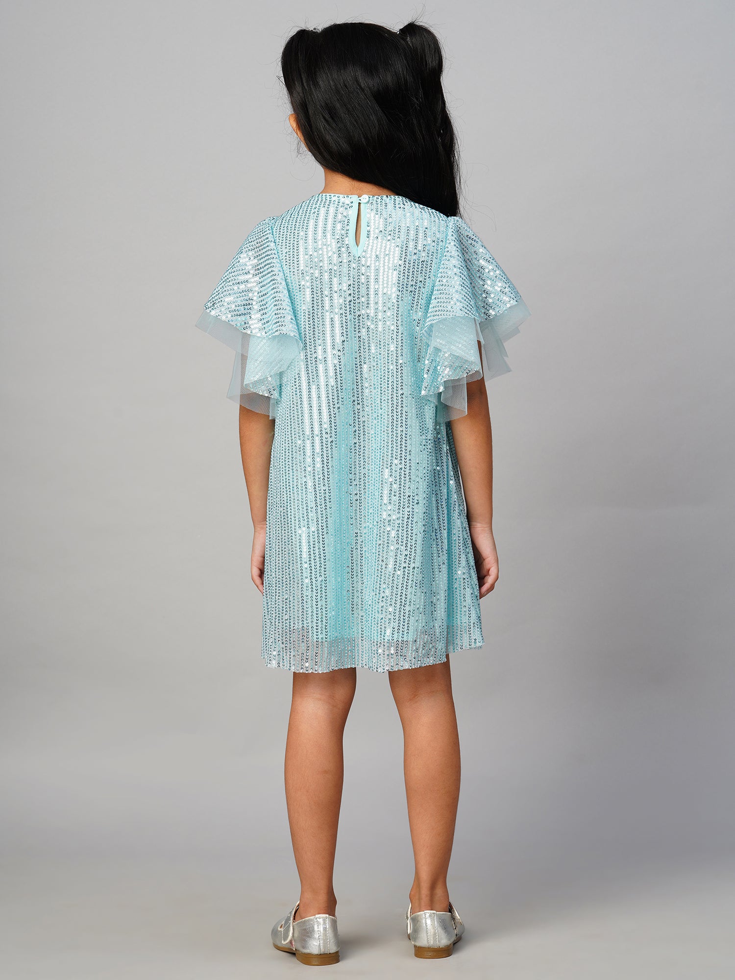 Razzle Dazzle Girls Blue Party Dress