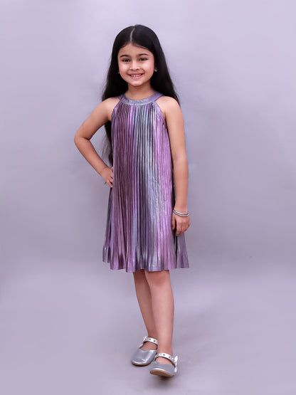Glam Up Girls Party Mauve Dress