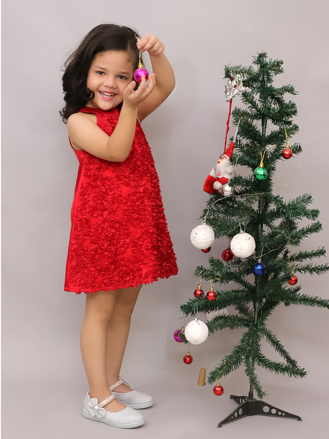 Party Red Dress for Girls