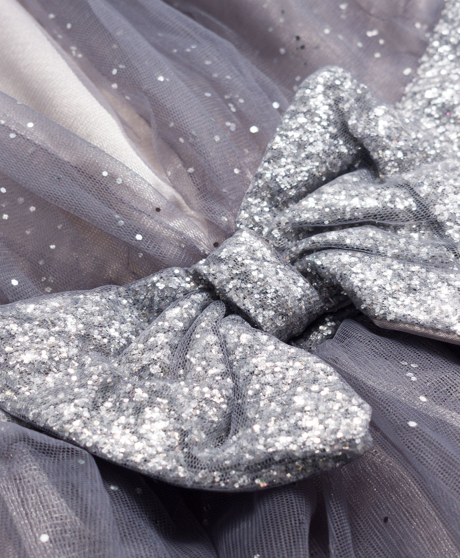 Razzle Dazzle Grey Party Dress for Girls