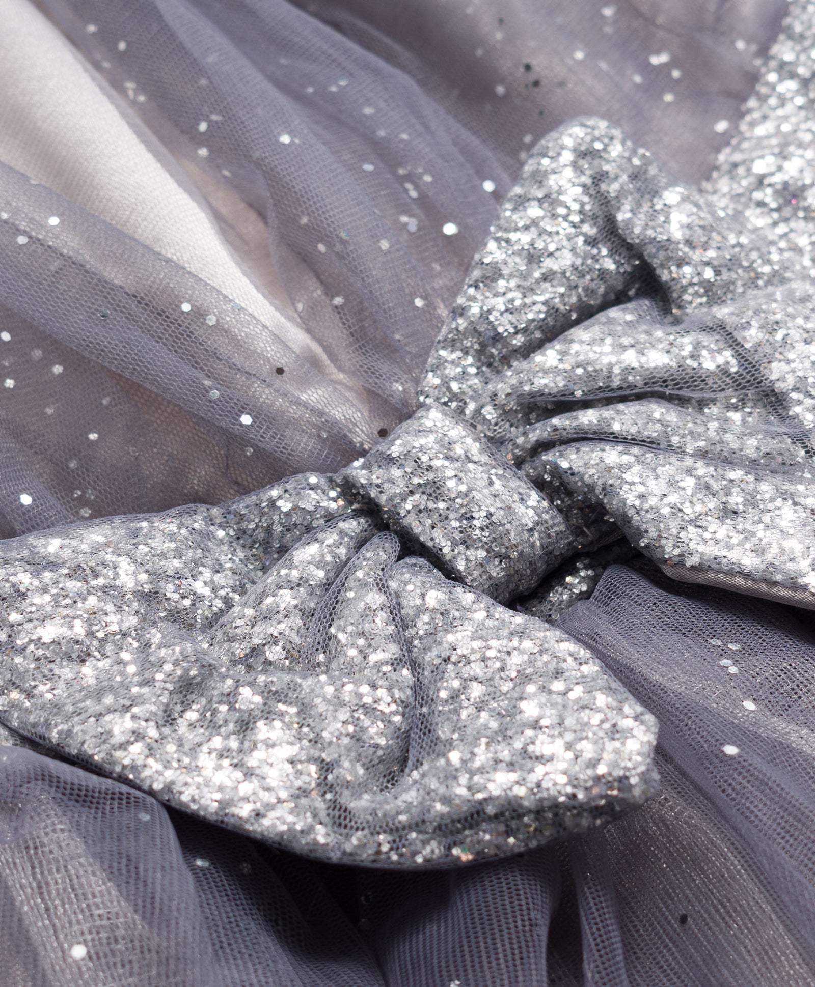 Razzle Dazzle Grey Party Dress for Girls